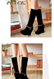 性欧美磨砂高跟长靴视频,演绎冬季时尚风采