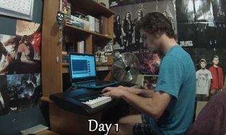 欧美小哥自学钢琴视频,从零基础到指尖舞者的蜕变之路