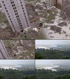 欧美洪水视频素材,惊心动魄的视觉记录